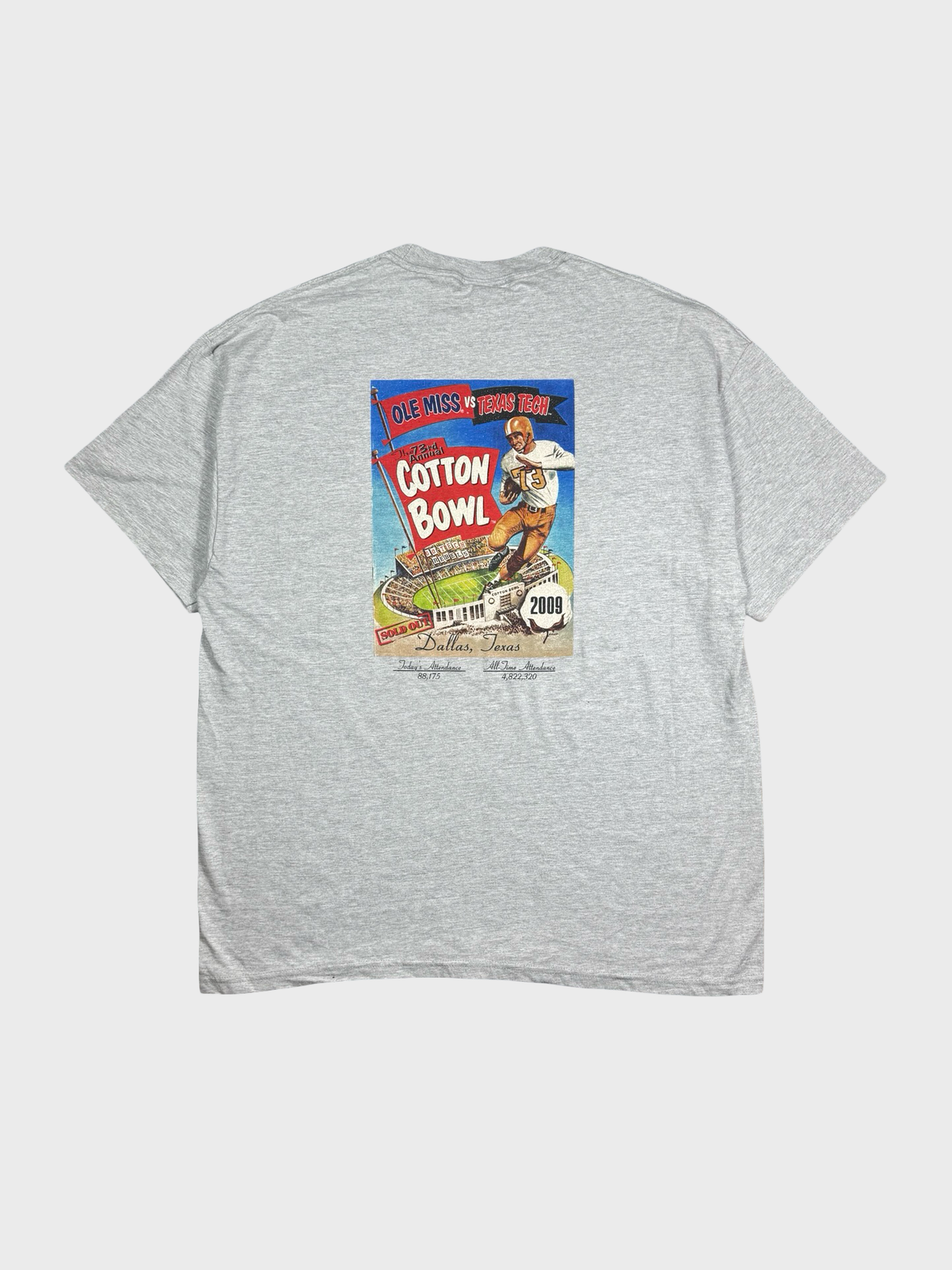 Ole Miss cotton bowl tee- Xl