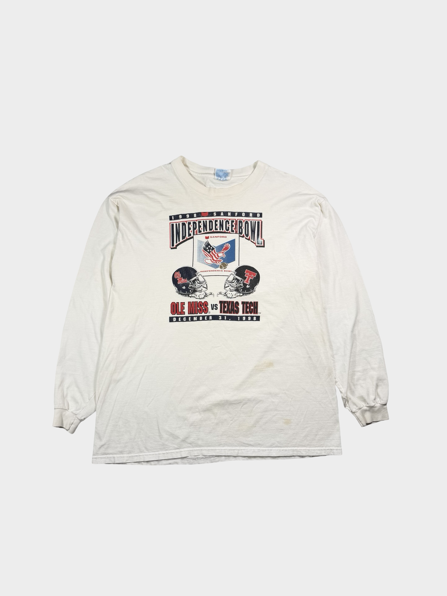 Ole Miss vintage independence bowl tee- xl