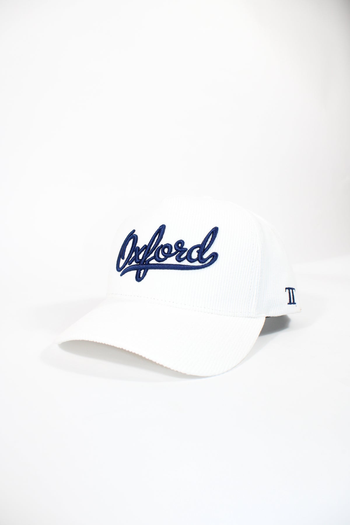Oxford White Corduroy hat