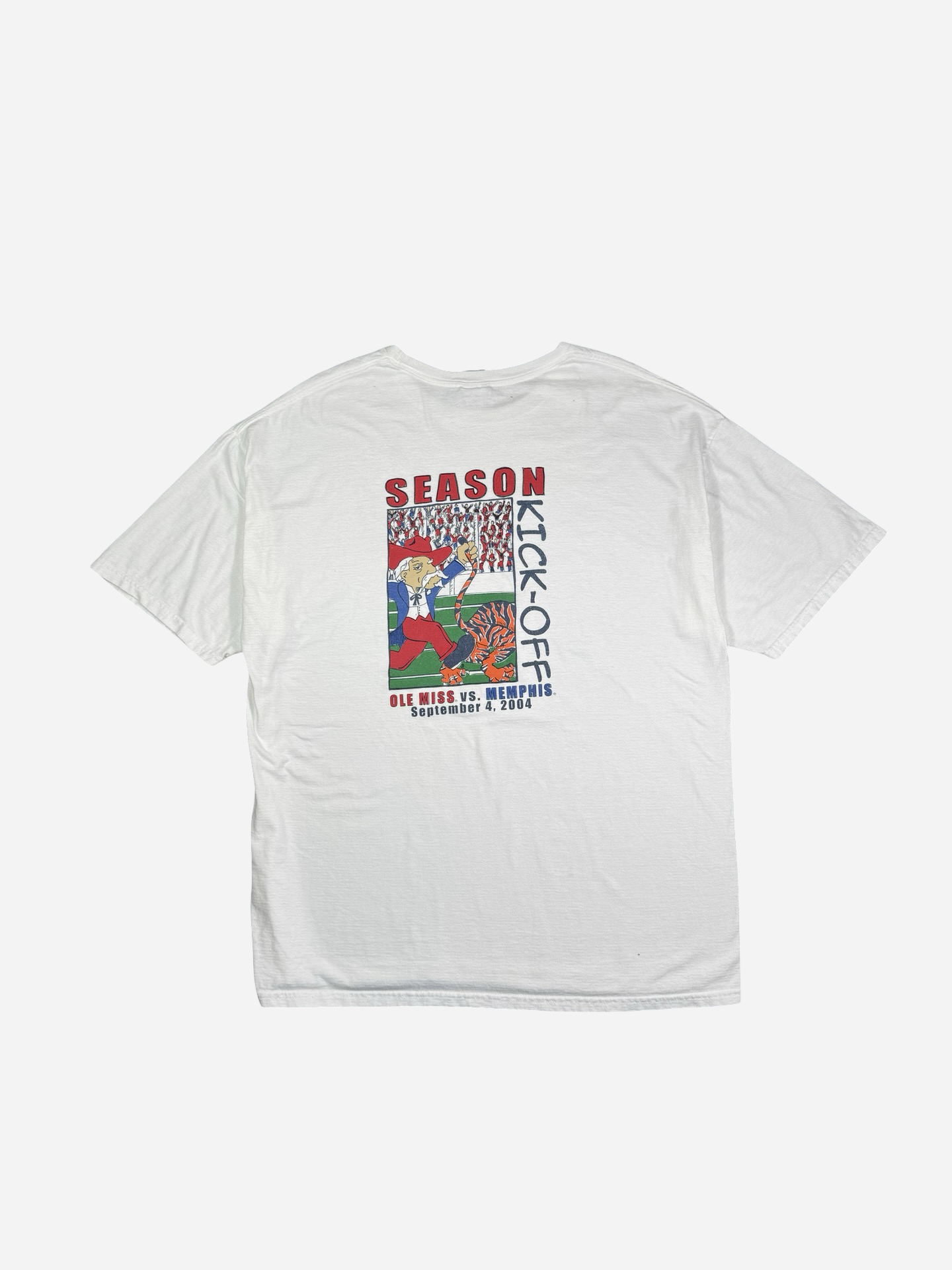 Ole Miss vs Memphis tee- xxl