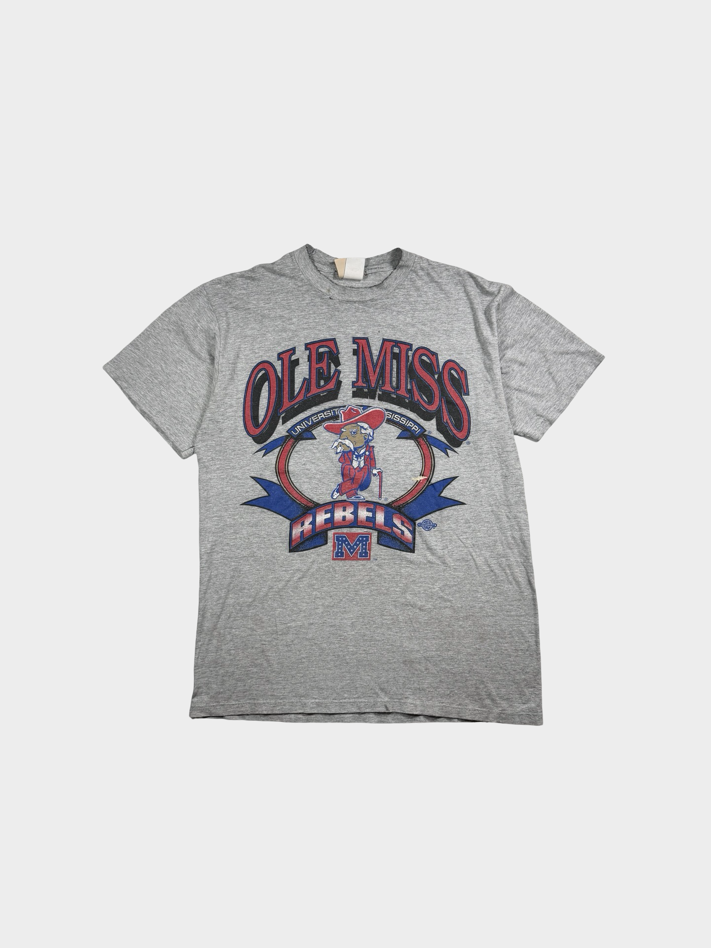 Ole Miss vintage thrashed tee- L