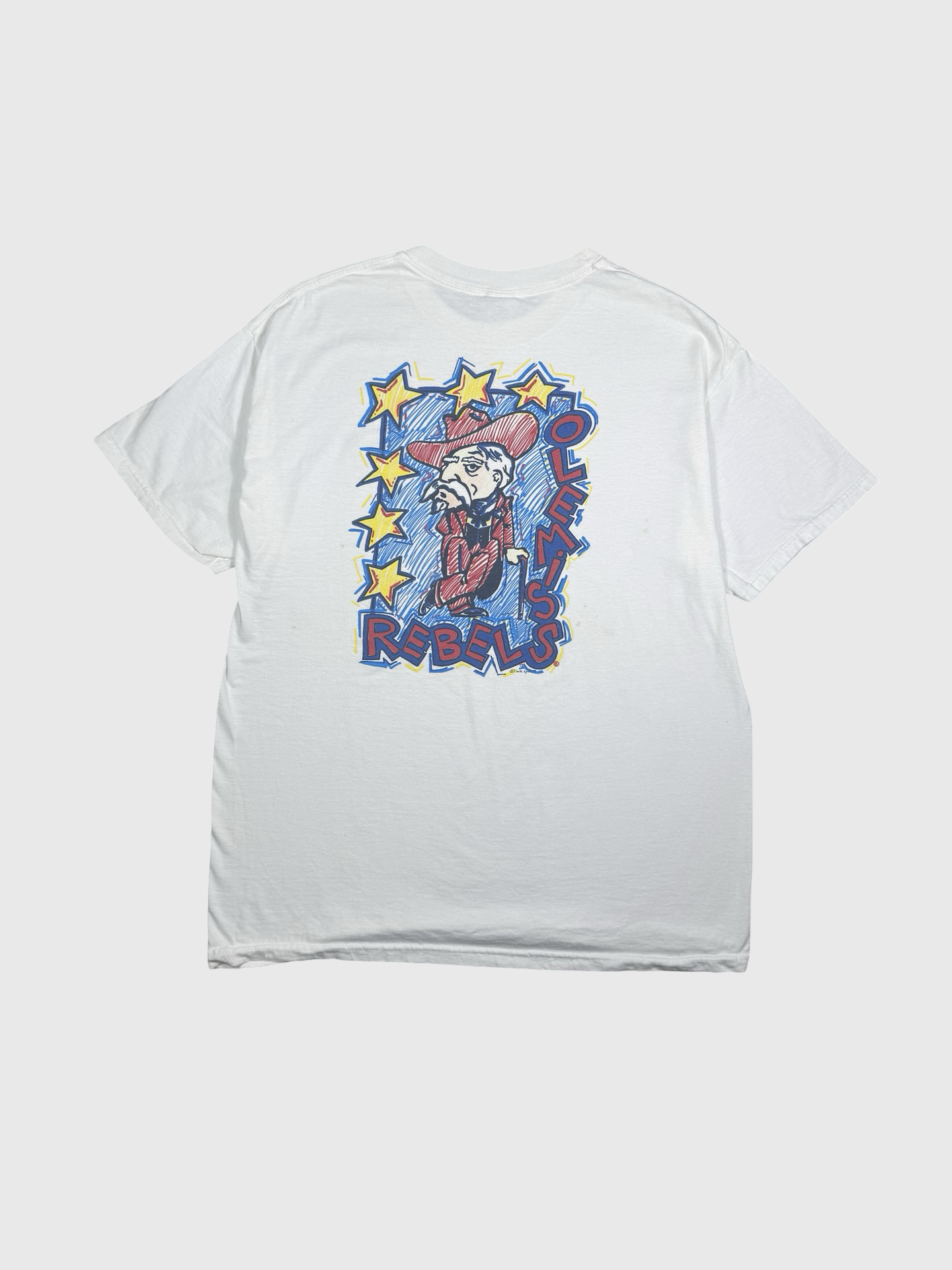Vintage ole miss tee-L