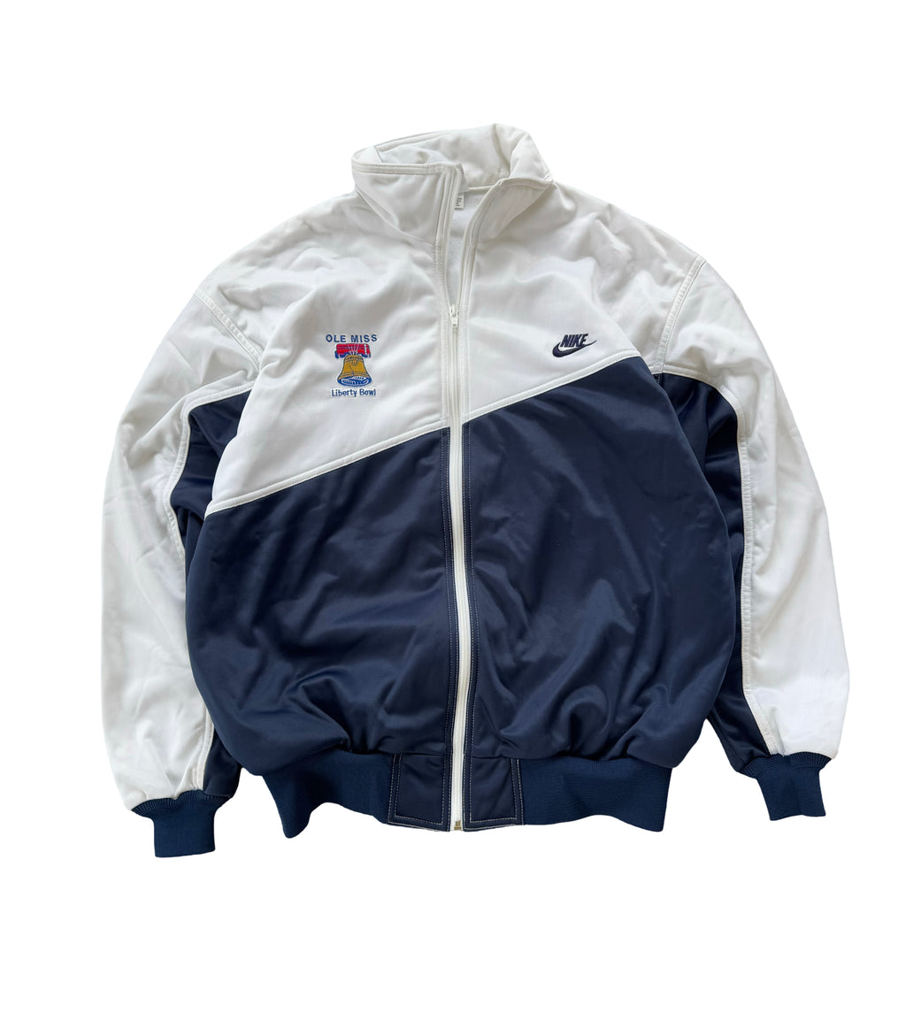 Ole Miss 1992 Liberty Bowl game issued tracksuit jacket & pants- L
