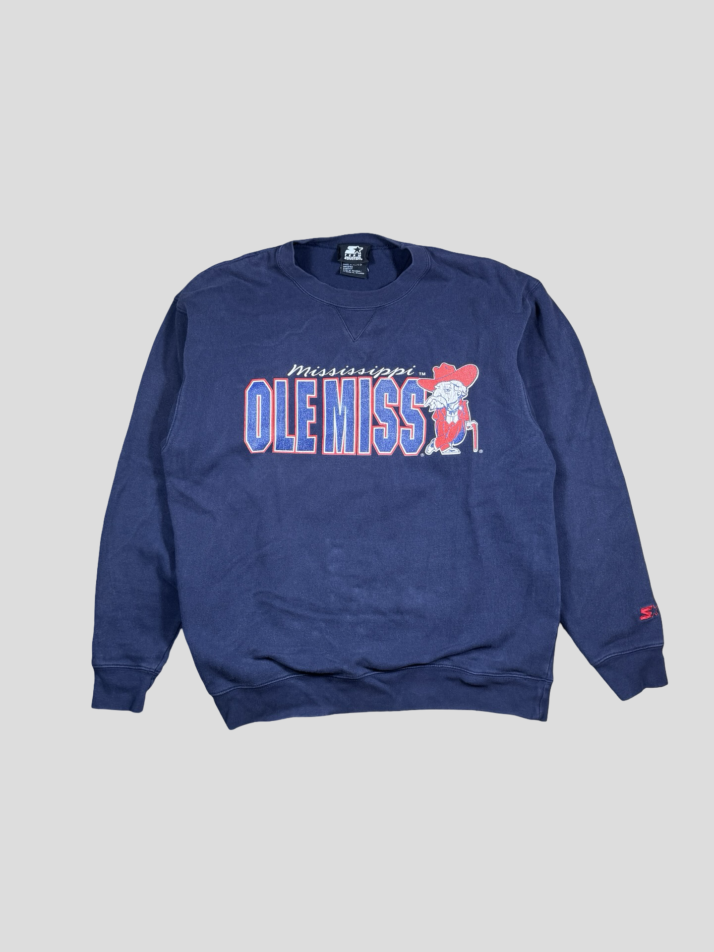 Vintage ole miss sweatshirt- L