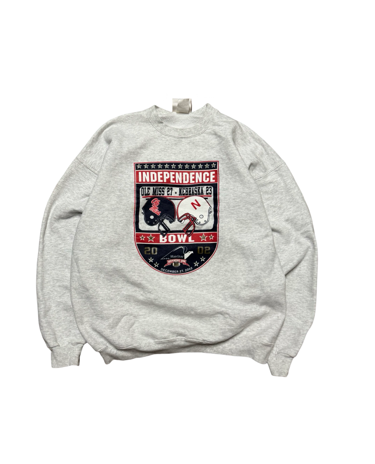 Ole Miss independence bowl 2002 Sweatshirt- xl