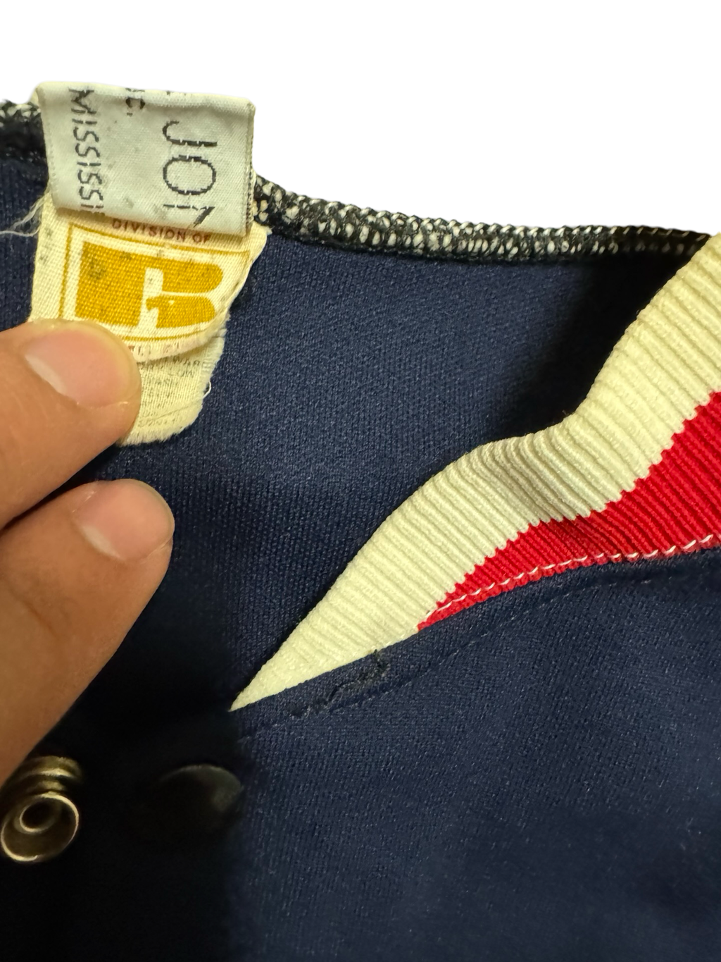 Ole Miss 70’s football bomber jacket- M