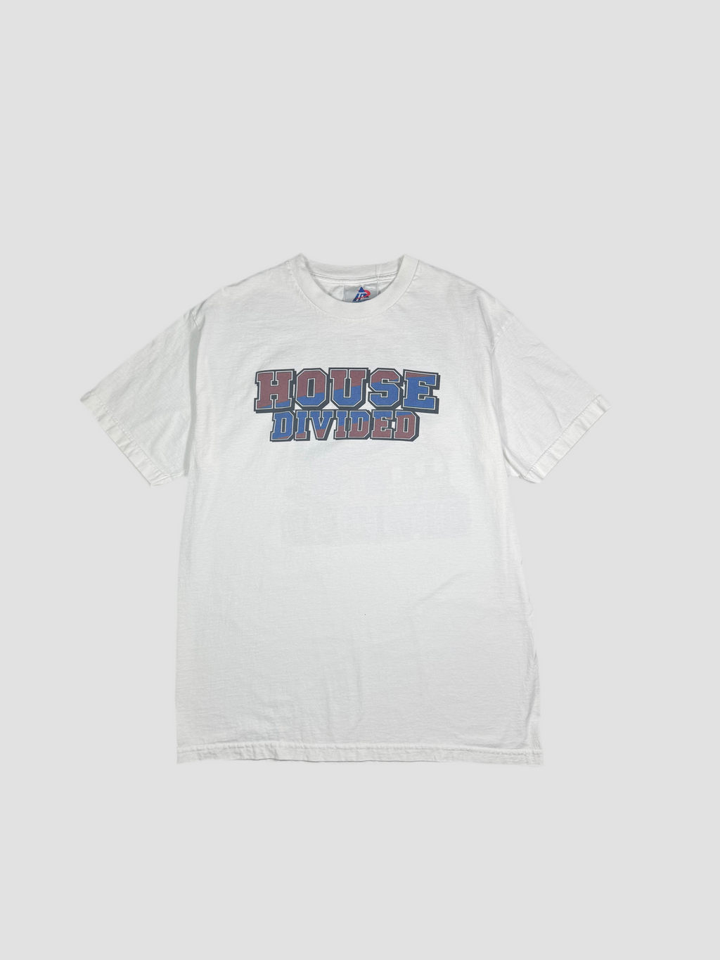 Ole Miss house divided tee- L