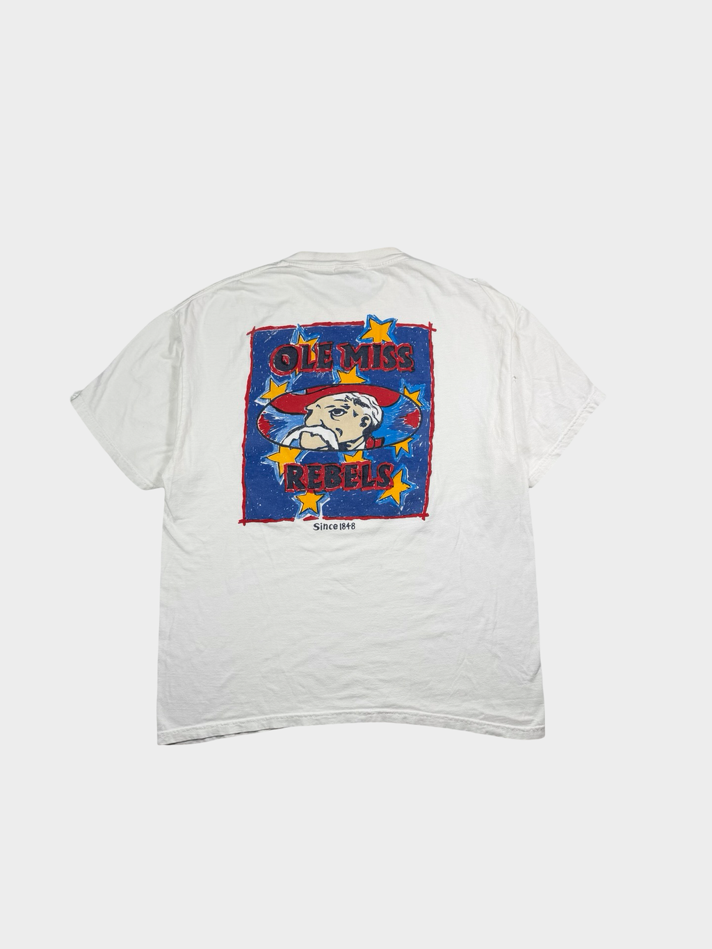 Ole Miss vintage tee- L