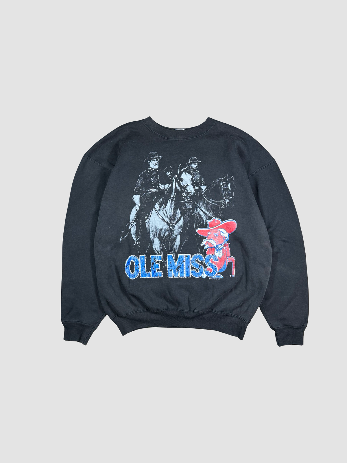 Vintage ole miss sweatshirt- L