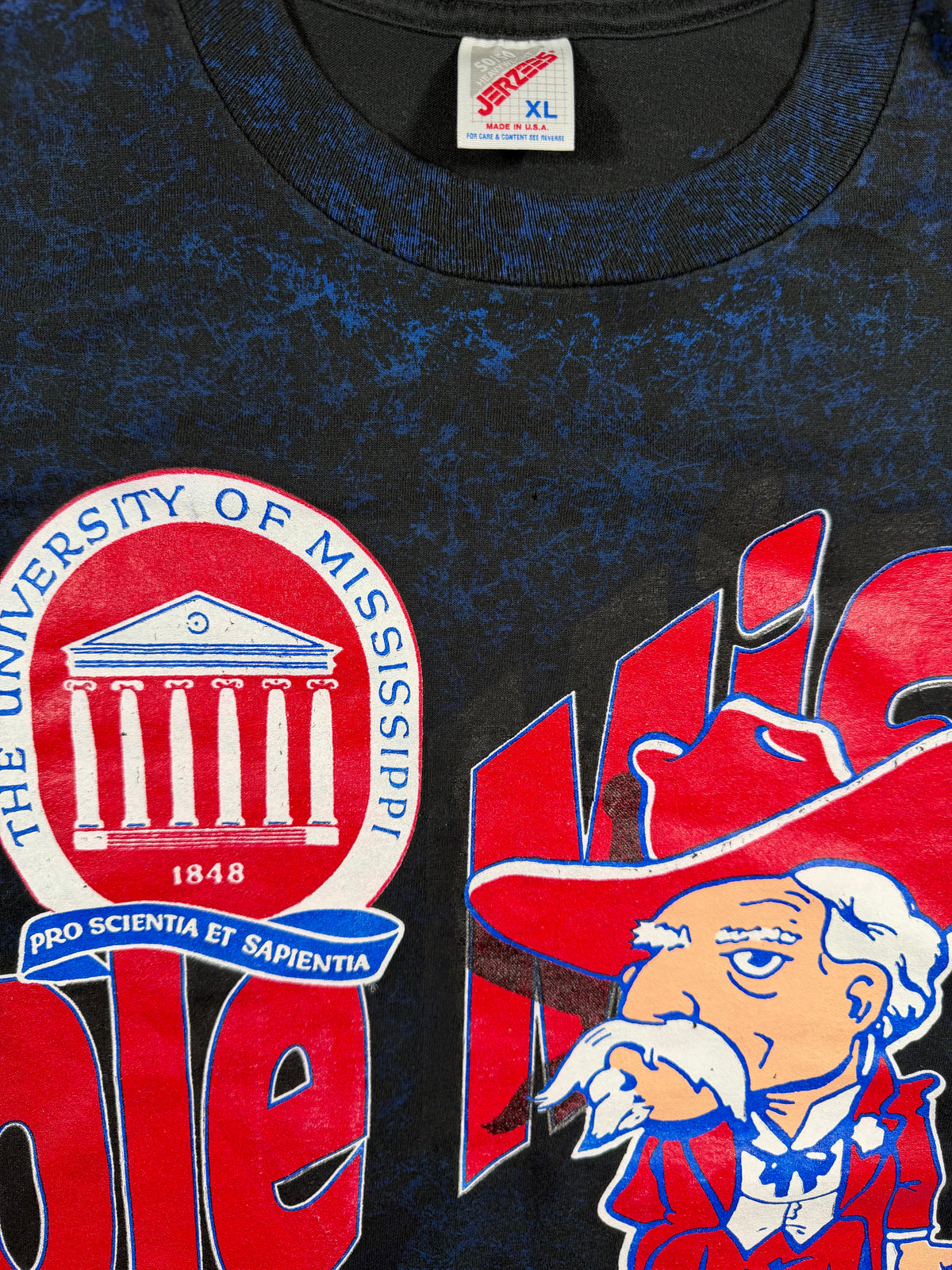 Ole Miss vintage rare tee- Xl