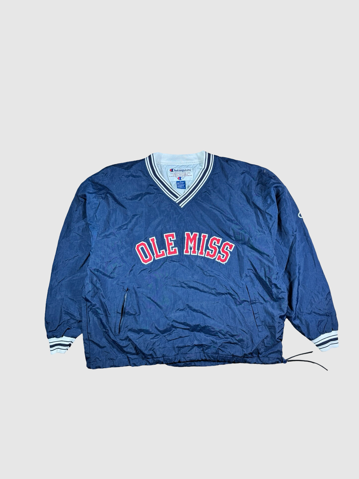 Vintage ole Miss windbreaker- Xl