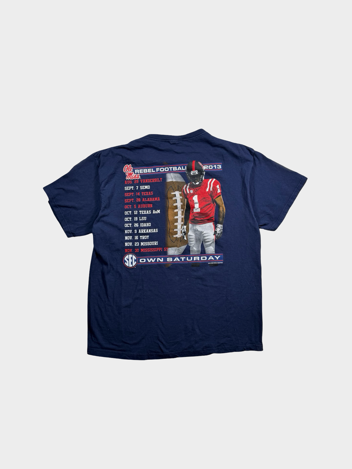Ole Miss 2013 Football Tee- L