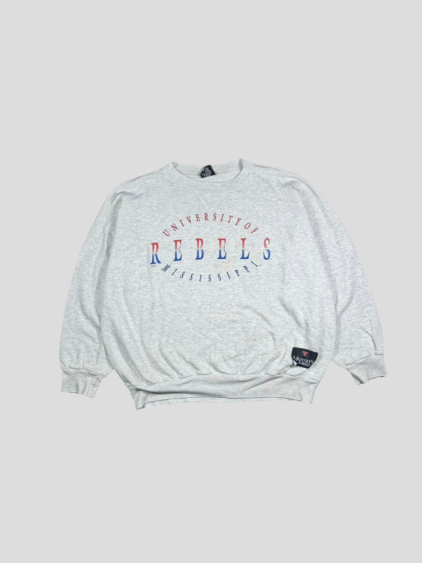 Vintage ole miss sweatshirt- L/xl