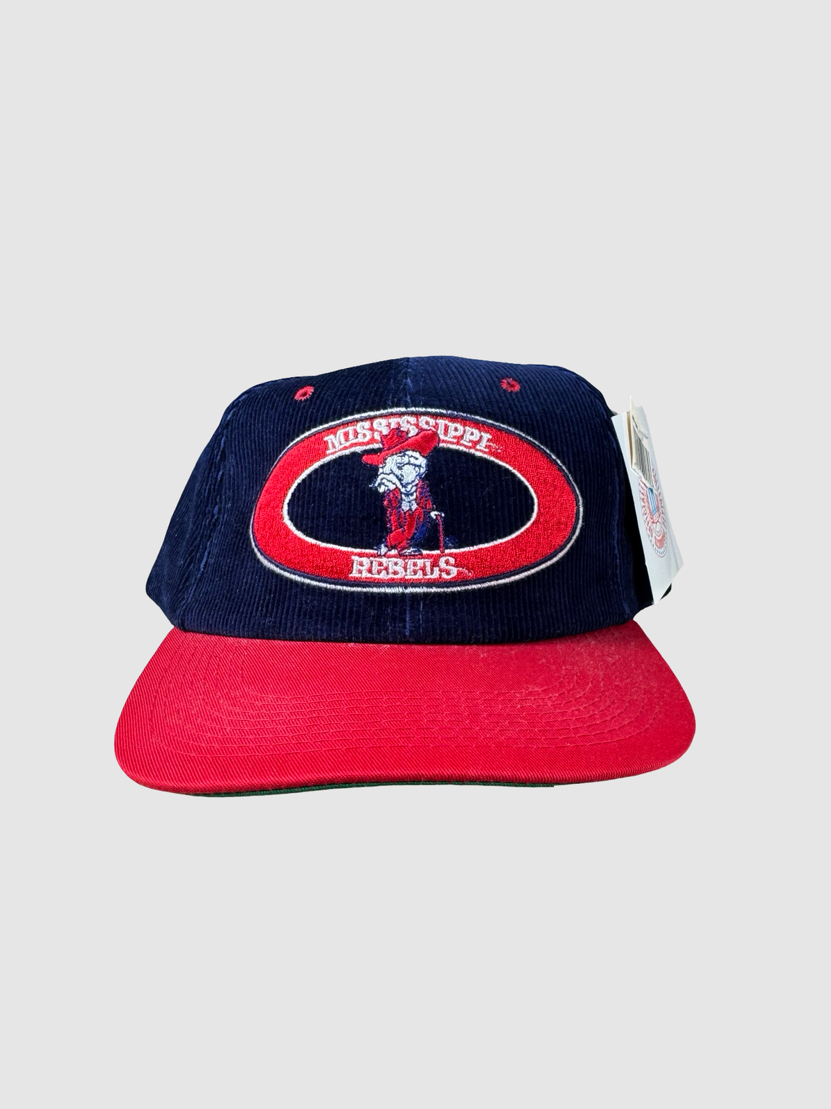 Ole Miss vintage deadstock corduroy hat