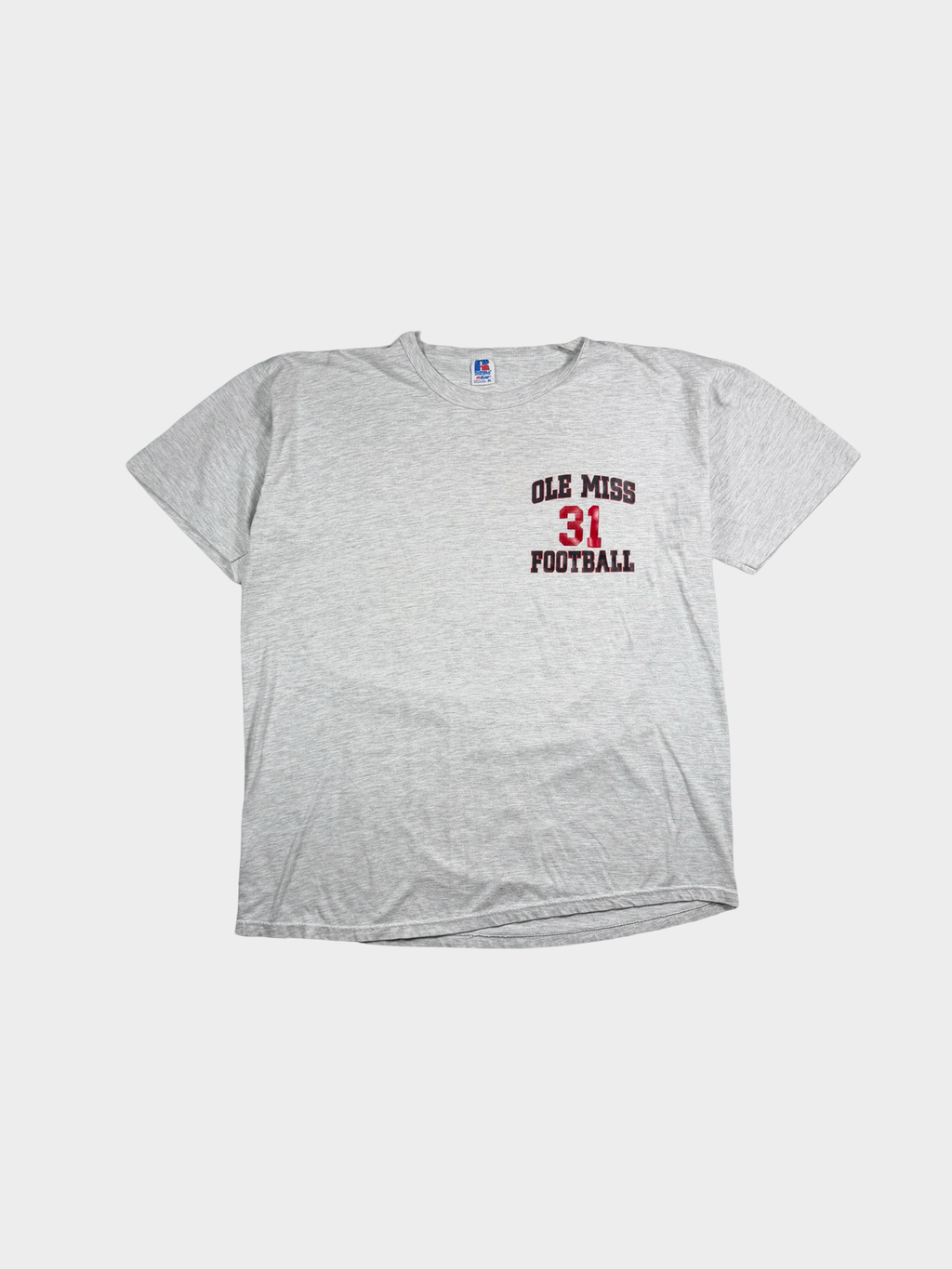 Ole Miss Vintage football tee- L