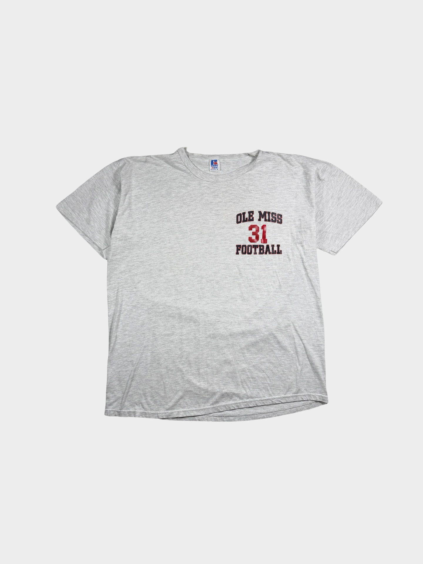 Ole Miss Vintage football tee- L